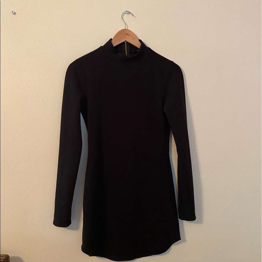 HYFVE mock neck ribbed dress